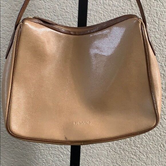 DESMO Snake Skin Handbag Purse Satchel Tote - Picture 2 of 16